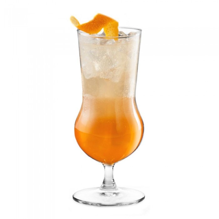 Set 6 pahare cocktail OCEAN CUBA Hurricane, 450ml, D7,9xh18,8cm, sticla