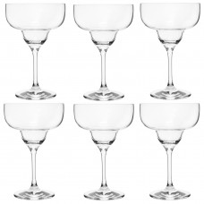 Set 6 pahare cu picior pentru cocktail LUCARIS CLASSIC 375ml MARGARITA