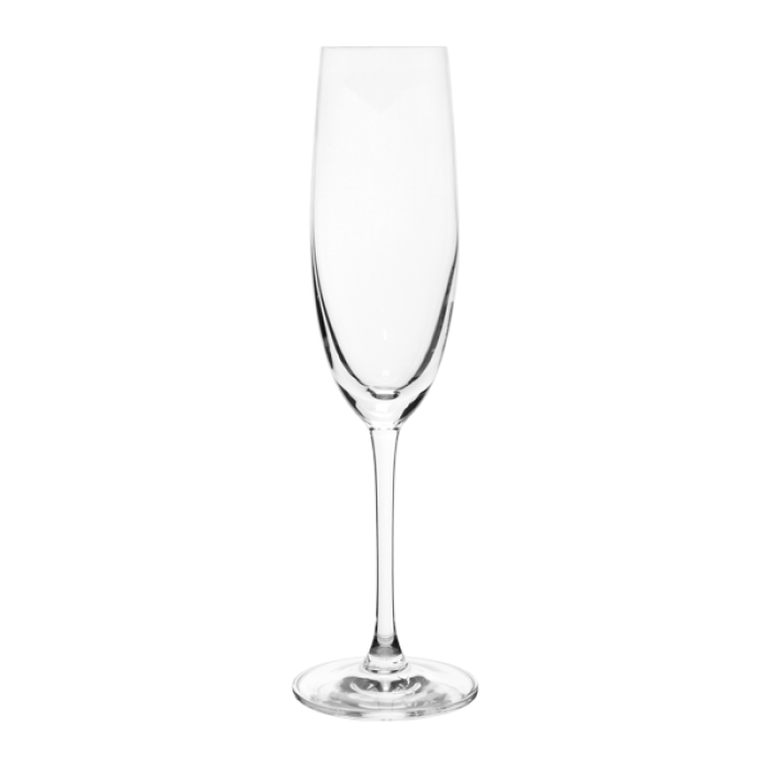 Set 6 pahare cu picior pentru sampanie LUCARIS BANGKOK 180ml SHAMPAGNE