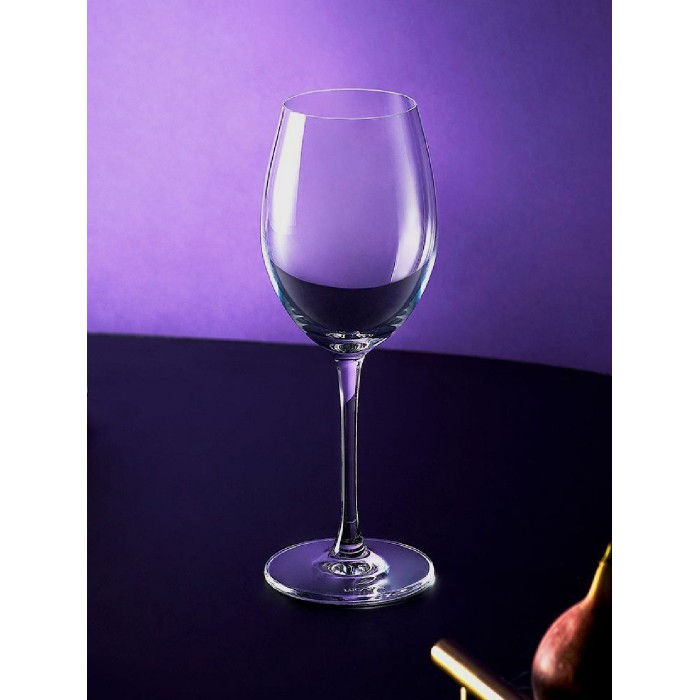 Set 6 pahare cu picior pentru vin alb LUCARIS BANGKOK 255ml RIESLING