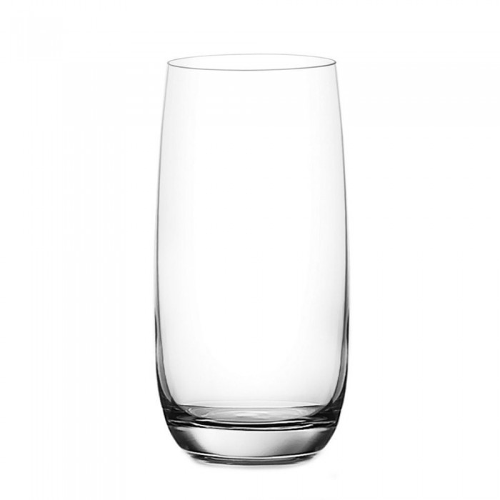 Set 6 pahare High Ball OCEAN IRIS, 370ml, D6,8xh13,5cm, sticla