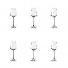 Set 6 pahare lichior BOHEMIA CRISTAL SANDRA, 65ml, sticla