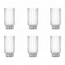 Set 6 pahare long drink, BORMIOLI ROCCO FLORIAN, 430ml, D7,3xh14,1cm