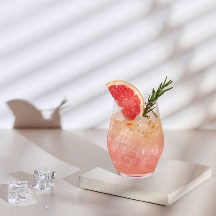 Set 6 pahare long drink/vin OCEAN SANTE, 455ml, D8,8xh11,5cm, sticla