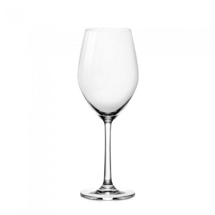 Set 6 pahare vin alb cu picior OCEAN SANTE, 340ml, D7,9xh21,3cm, sticla