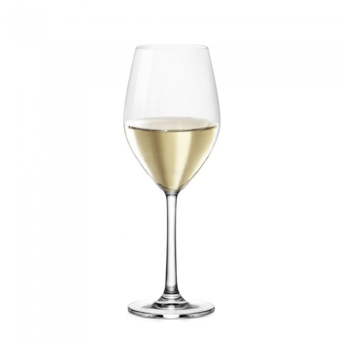 Set 6 pahare vin alb cu picior OCEAN SANTE, 340ml, D7,9xh21,3cm, sticla