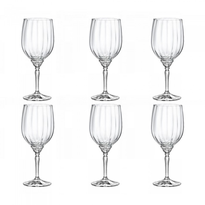 Set 6 pahare vin rosu BORMIOLI ROCCO FLORIAN, 535ml, D9,2xh22,1cm
