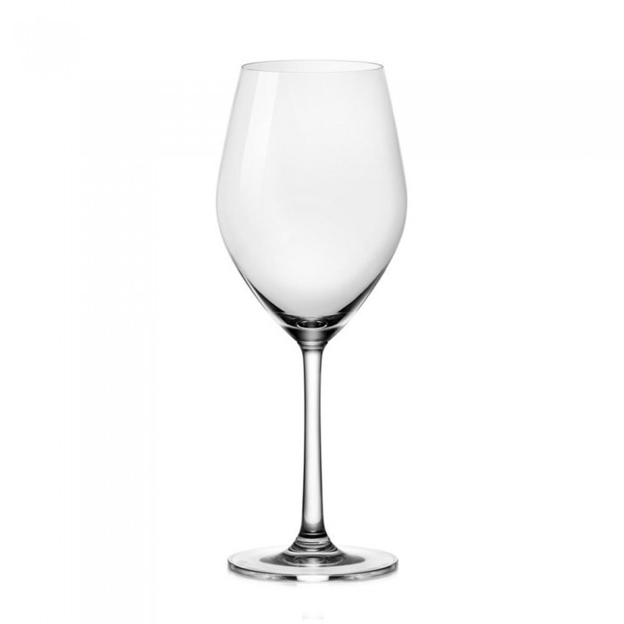 Set 6 pahare vin rosu cu picior OCEAN SANTE, 420ml, D8,5xh22,5cm, sticla