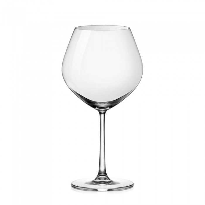 Set 6 pahare vin rosu cu picior OCEAN SANTE Burgundy, 635ml, D10,9xh21,2cm, sticla