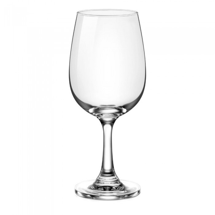Set 6 pahare vin rosu cu picior OCEAN SOCIETY, 260ml, D7xh16,8cm, sticla