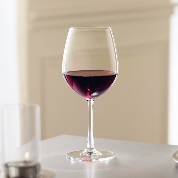 Set 6 pahare vin rosu OCEAN MADISON Bordeaux, 600ml, D9,8xh22,4cm, sticla
