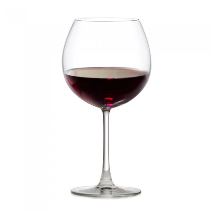 Set 6 pahare vin rosu OCEAN MADISON Burgundy, 650ml, D10,8xh20,9cm, sticla