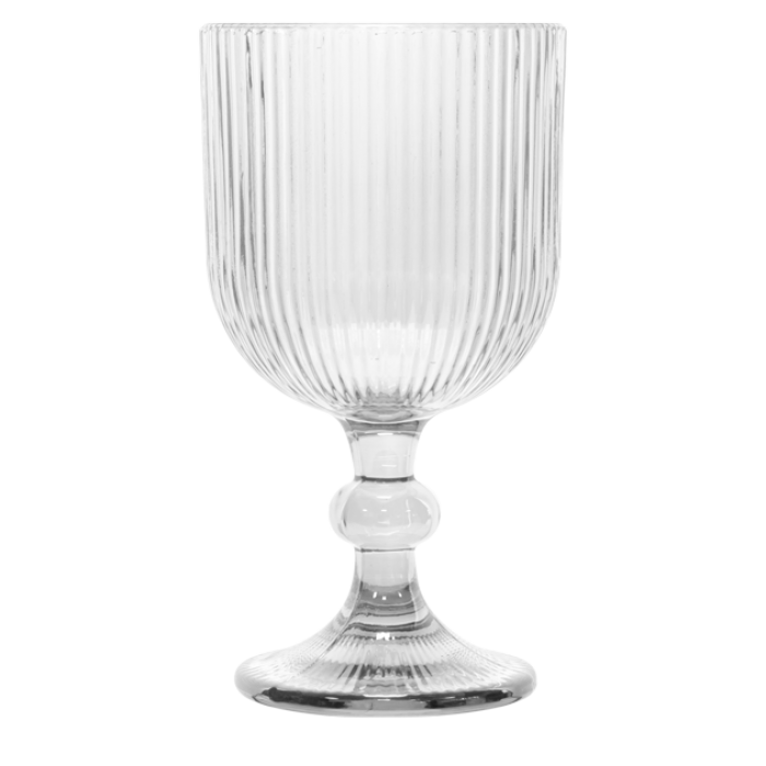 Set 6 pahare vin rosu Raki Bloom, 350ml, D9xh16,5cm, sticla, transparente