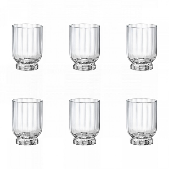 Set 6 pahare whisky BORMIOLI ROCCO FLORIAN, 300ml, D7,3xh10,4cm