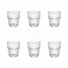 Set 6 pahare whisky D.O.F. BORMIOLI ROCCO BARSHINE, 395ml, D9,1xh10cm, sticla temperata