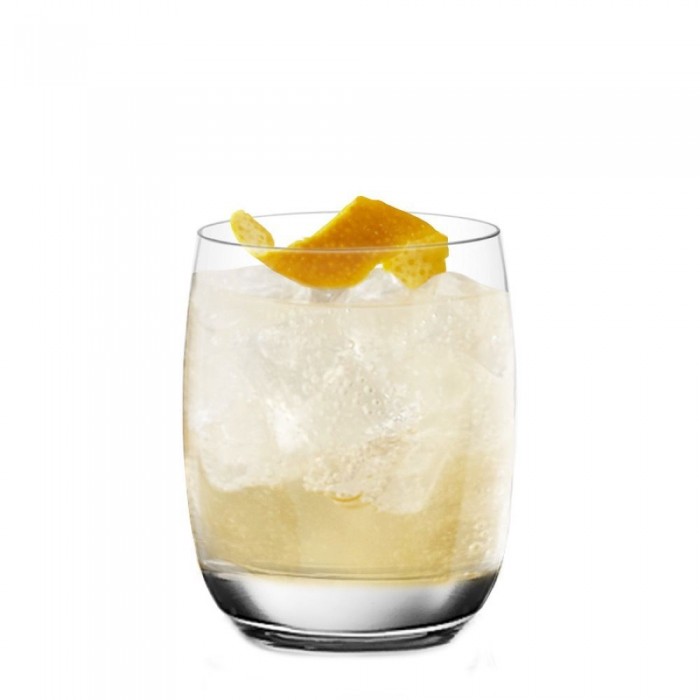 Set 6 pahare whisky OCEAN IRIS Rock, 320ml, D8xh9cm, sticla