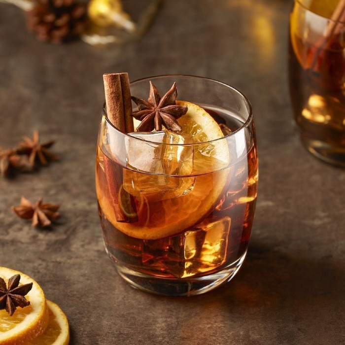 Set 6 pahare whisky OCEAN IRIS Rock, 320ml, D8xh9cm, sticla