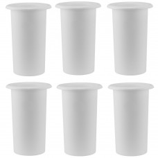 Set 6 racitoare pentru sticle RAKI, D16xh24cm, polipropilena, albe