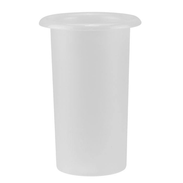 Set 6 racitoare pentru sticle RAKI, D16xh24cm, polipropilena, transparent/mat
