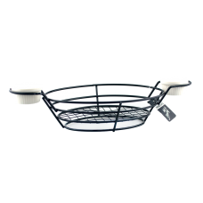 Set cos servire cu 2 boluri sos, RAKI, 37x17xh6cm