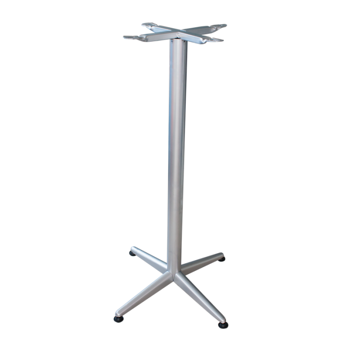 Set mobilier bar RAKI MAPLE, 4 scaune Toyama verzi si masa inalta patrata 70x70xh107cm cu blat werzalit si picior metalic clasic