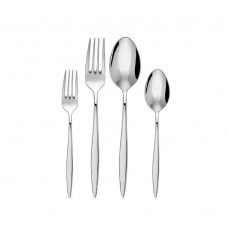 Set tacamuri 30 piese pentru 6 persoane, HISAR MERCURY, inox 18/10