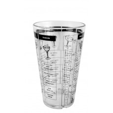 Shaker Boston policarbonat RAKI 750ml 8,7xh14,5cm