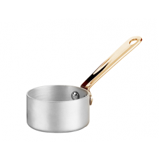 Sosiera aluminiu in forma de cratita, CULINARO, D6xh3cm