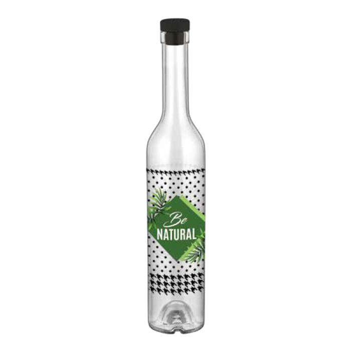 Sticla cu decor pentru ulei/otet RAKI Be Natural 250ml cu dop