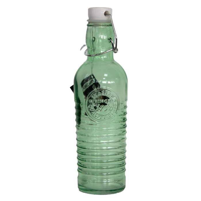 Sticla cu dop ermetic, 500ml, RAKI OLD FASHIONED, verde
