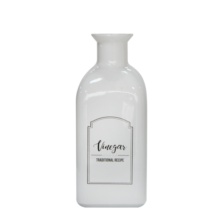 Sticla otet oliviera cu dop de pluta RAKI, 700ml, culoare alba