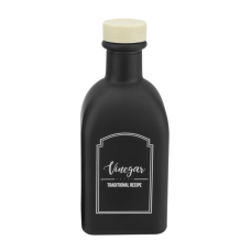 Sticla pentru otet cu dop RAKI MIRA, 250ml, din sticla, neagra