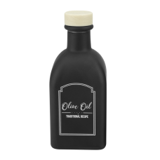 Sticla pentru ulei de masline cu dop RAKI MIRA, 250ml, din sticla, neagra