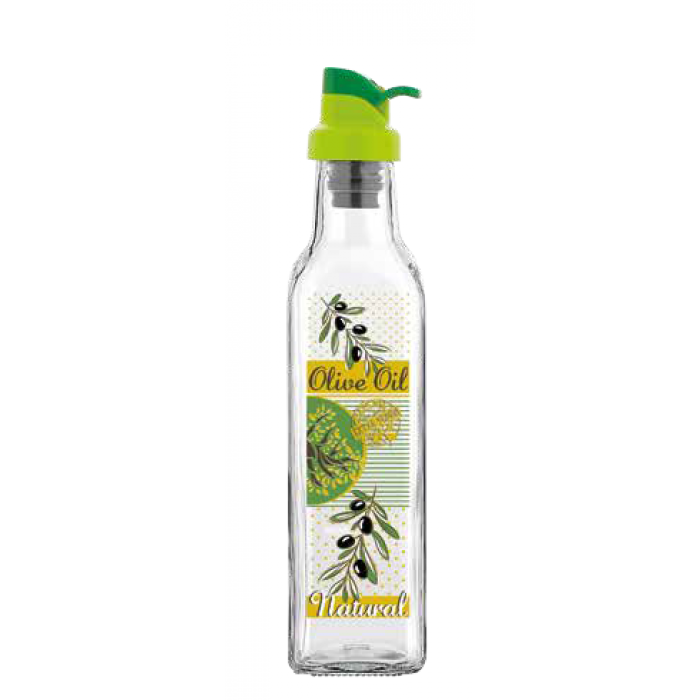 Sticla pentru ulei de masline RAKI Olive 250ml cu picurator