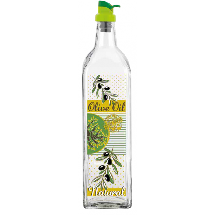 Sticla pentru ulei de masline RAKI Olive 750ml cu picurator