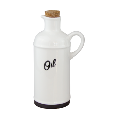 Sticla portelan pentru ulei HELLA WHITE 430ml