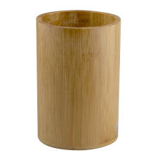 Suport bambus pentru tacamuri RAKI rotund D9,5xh13,5cm