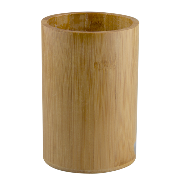 Suport bambus pentru tacamuri RAKI rotund D9,5xh13,5cm