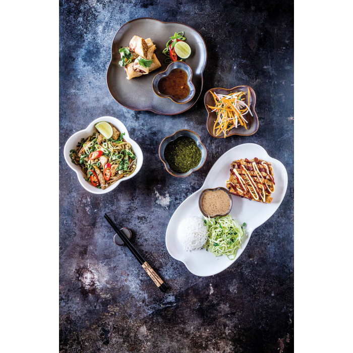 Suport betisoare chinezesti, din portelan, BONNA GLOIRE EAST, 5x3,5xh1cm (GOI EAT 5CS)