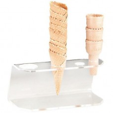 Suport cornete de inghetata RAKI, cu 4 orificii, 23x12xh10,5cm, acrilic