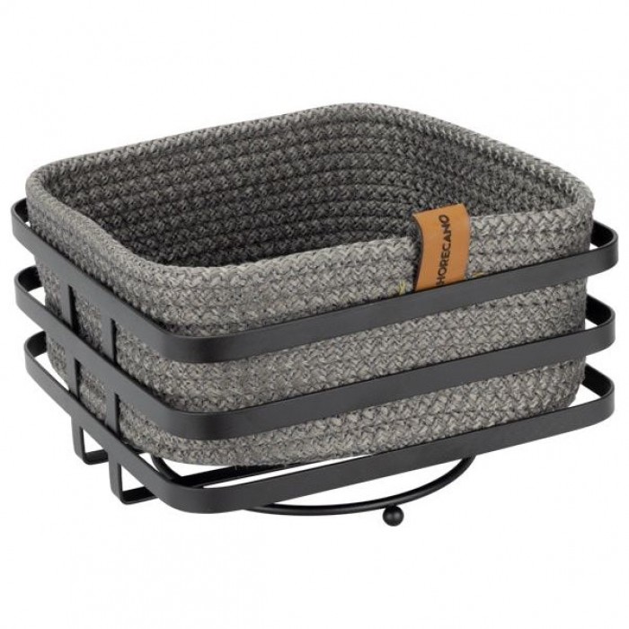 Suport metalic patrat pentru cos textil CULINARO, 19x19cm