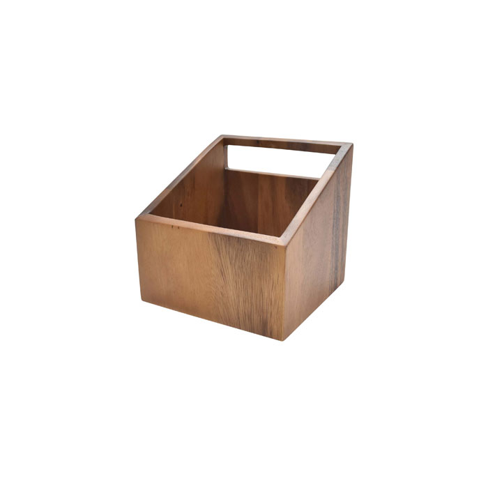 Suport servetele CULINARO ALAS, din lemn acacia, 15x15xh15cm, Table Theatre