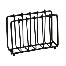 Suport servetele masa metalic RAKI OLD FASHIONED 13x4,5xh10cm negru