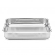 Tava copt din inox, antiaderenta, 32x32xh6cm, RAKI PATENTED, patrata