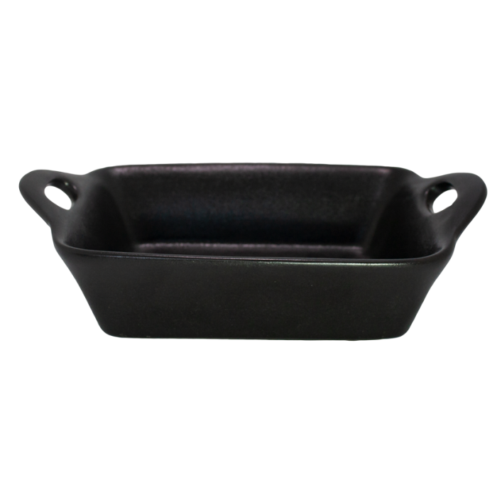 Tava cuptor CULINARO CERAMICA 20,3x12x6cm ceramica neagra