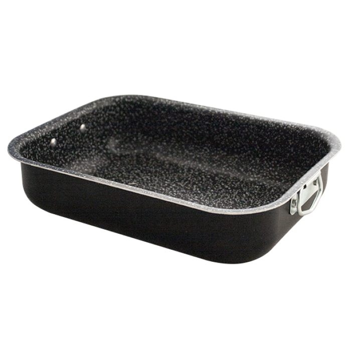 Tava cuptor RAKI STONE LIGHT, aluminiu cu strat antiaderent, 25x19xh6cm