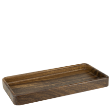 Tava de prezentare dreptunghiulara CULINARO, din lemn acacia, 40x20xh4,6cm