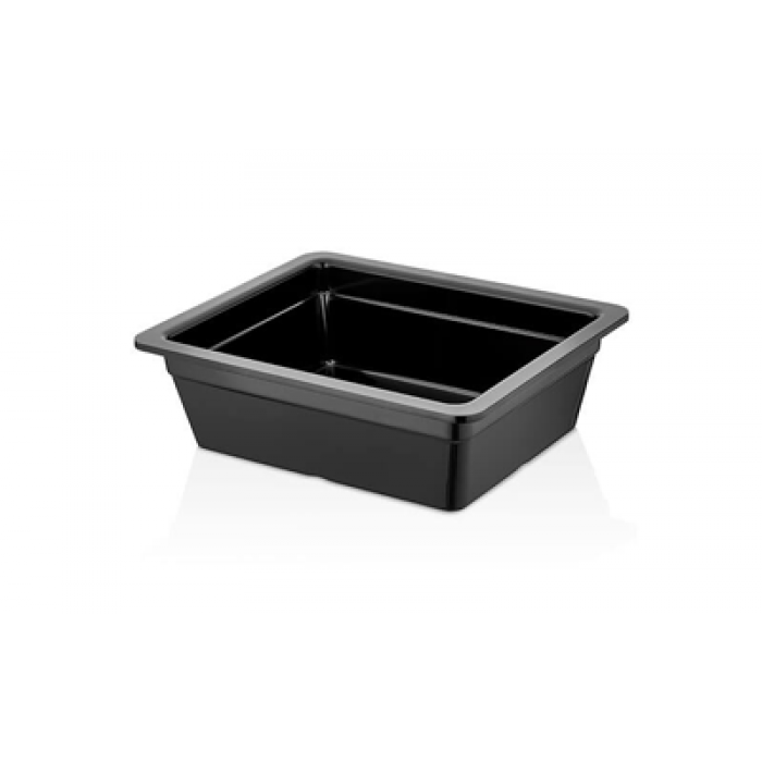 Tava gastronorm din melamina GN 1/2 CULINARO 325x265xh100mm, 5,1lt, neagra