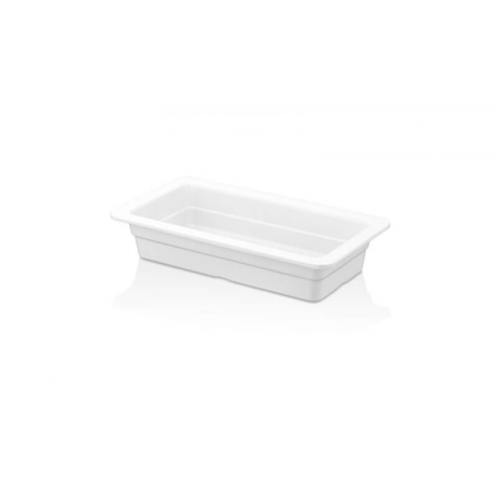 Tava gastronorm din melamina GN 1/3 CULINARO 325x176xh65mm, 1,7lt, alba