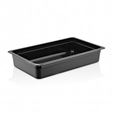 Tava gastronorm policarbonat RAKI 1/1-100, 530x325x100mm, 13lt, neagra
